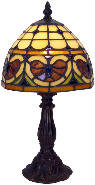 Tiffany-style Warehouse of Tiffany Mosaic Table Lamp
