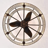 Miyaka 29.1 inches Indoor Bronze Finish Remote Controlled Ceiling Fan