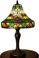 Chinee 1-light Multi-color 21-inch Tiffany-style Table Lamp