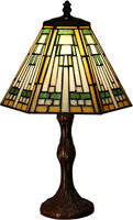 Kaye 1-light Multi-color 16-inch Tiffany-style Table Lamp