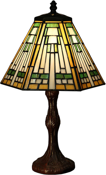 Kaye 1-light Multi-color 16-inch Tiffany-style Table Lamp