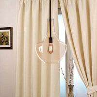 Laarni 1-light Adjustable Cord Glass Edison Pendant with Bulb