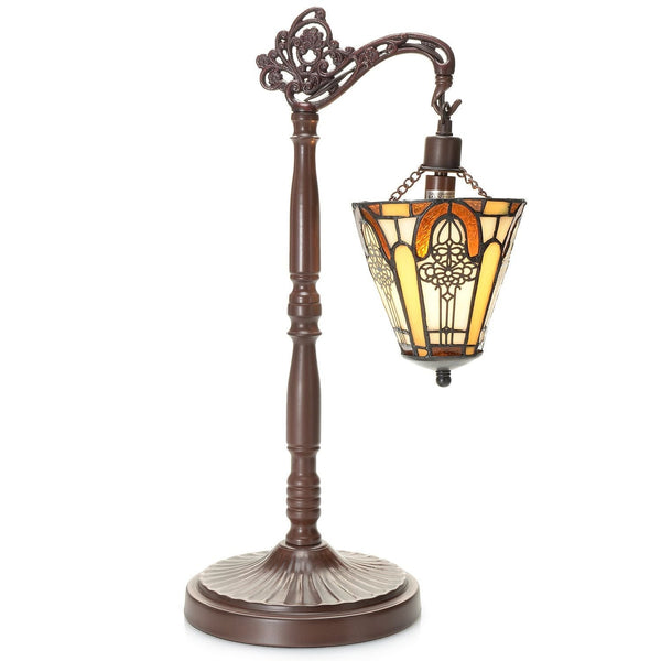 Neriah 1-light Tiffany-style 21-inch Table Lamp