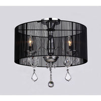 Warehouse of Tiffany Round Satin Crystal Chandelier