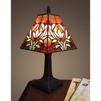 Sophie 1-light Tiffany-style 7.5-inch Table Lamp