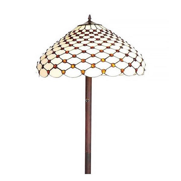 Tiffany-style Jewel Floor Lamp