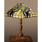 Ephraim 2-light Tree Tiffany-style Table Lamp